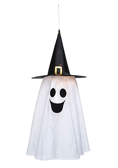 Ghost with witch hat